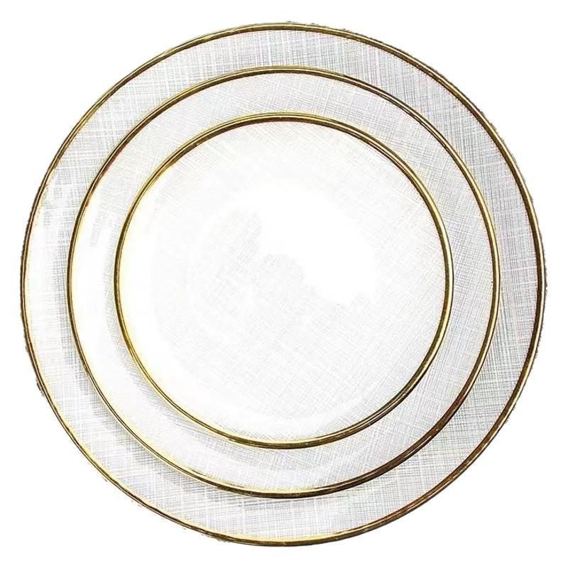 Wholesale Glass Charger Plate PZ-041 - Image 6